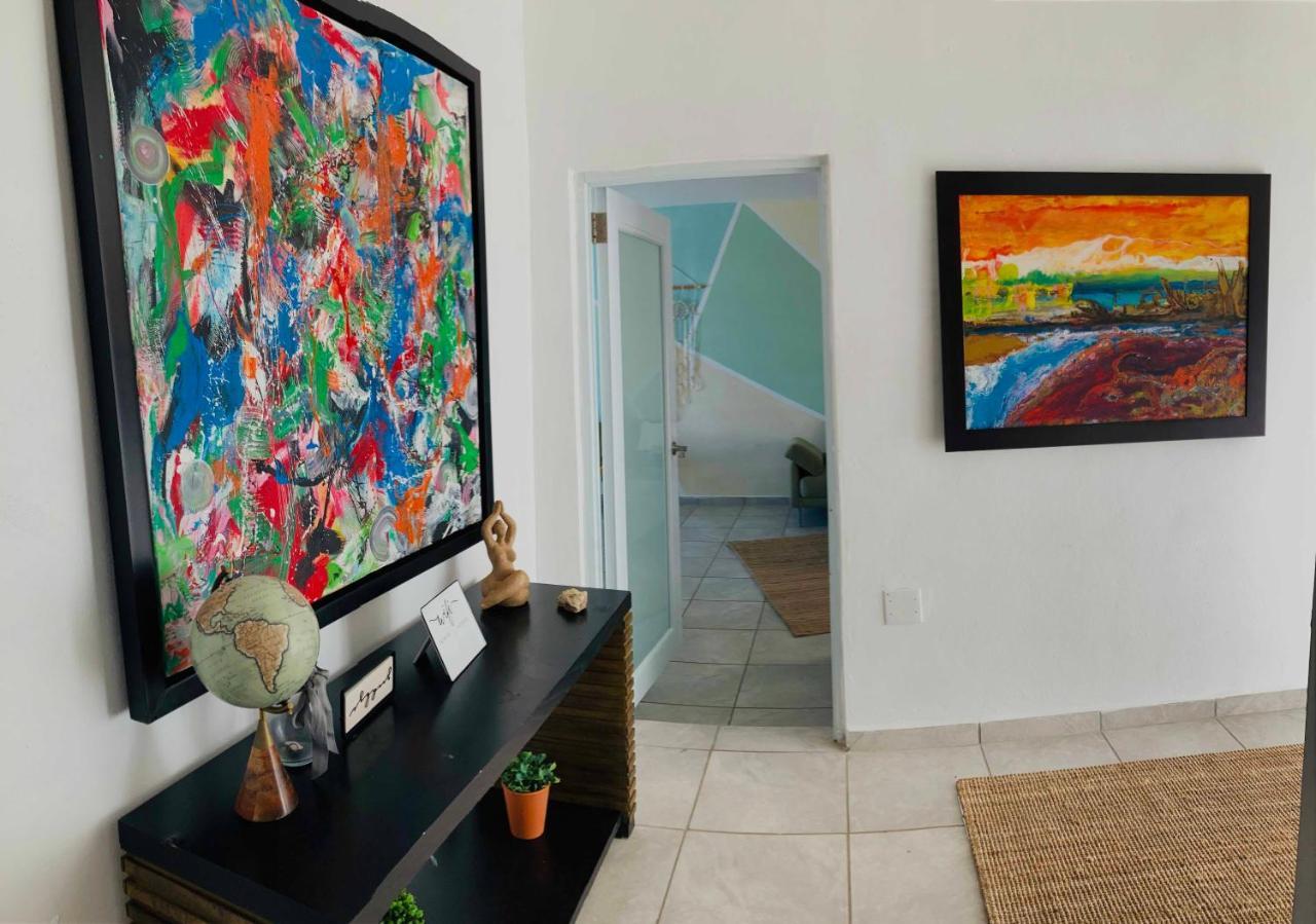 Casita Familiar Con Vista Al Mar Y Piscina Villa Arecibo Luaran gambar